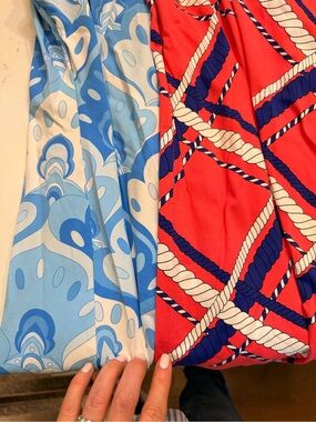 Colorblock Nautical & Abstract Print Fabric Pairing